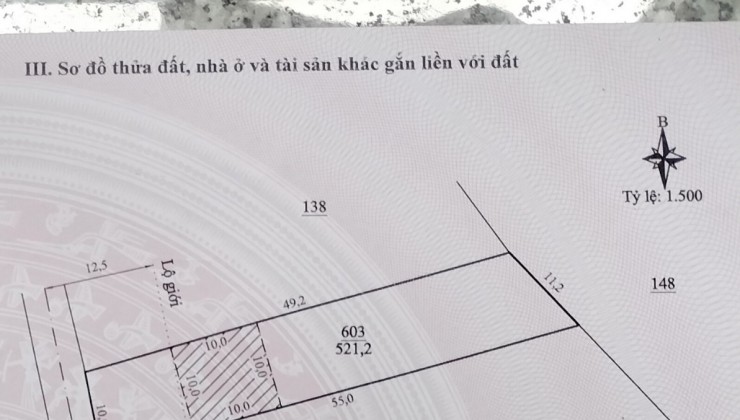 Cần Bán Lô Đất Đẹp Tại Thôn 6 Xã Tân Châu, Huyện Di Linh