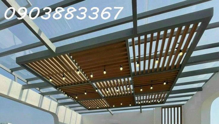 Bán biệt thự hồ cá Koi, HXH 12m, Đặng Thùy Trâm, Bình Thạnh: 15mx16m, 240m2, 4T, giá 28 tỷ TL