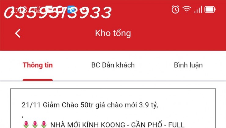 [LĨNH NAM] - 3 TỶ XX - NHÀ MỚI KOONG- 5 TẦNG - GẦN PHỐ - FULL
CÔNG NĂNG