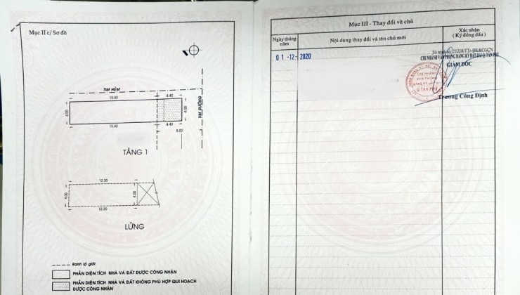 +++ Bán nhà quận tân phú, Mặt tiền Hiền Vương, P.phú Thạnh, Q.Tân Phú