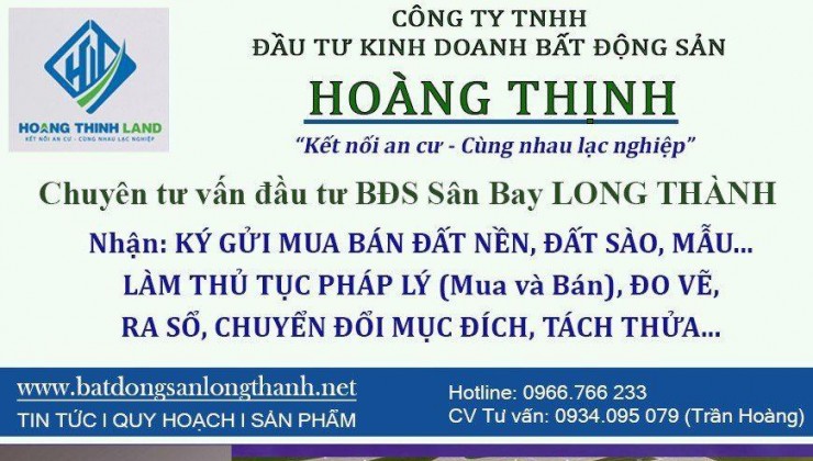 Chính chủ chuyện nhượng gấp đất thổ cư giá chốt chỉ có 3 triệu/m2