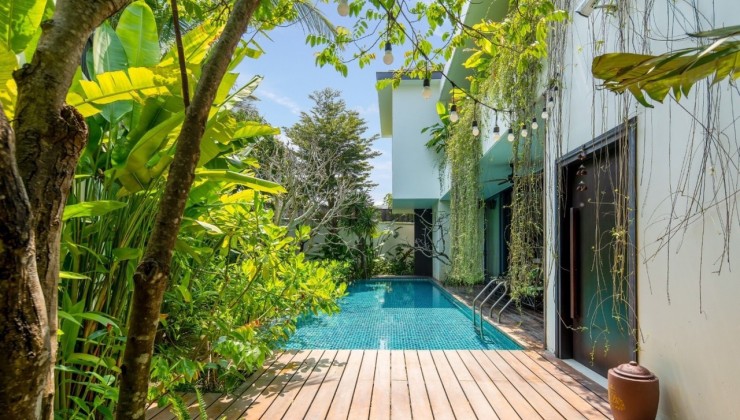 ĐÀ NẴNG, BÁN VILLA KHU NAM VIỆT A 630M BỂ BƠI SÂN VƯỜN GẦN SÔNG HÀN ĐƯỜNG 7M5 GIÁ CHỈ 41 TỶ