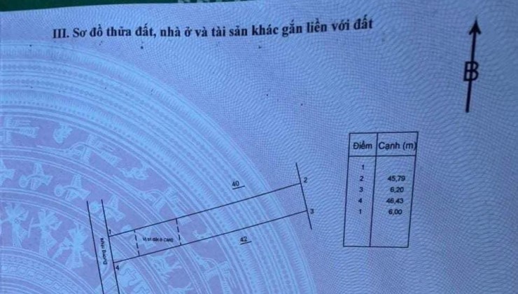 Bán đất mặt tiền đường tỉnh 765 bình trung châu đức bà rịa vung tàu