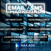 Email/SMS marketing - Send messages, grow revenue