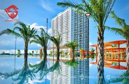 FPT Plaza 1, căn góc, 2PN 69m2, view Quảng trường, tầng cao, giá chỉ 1.55 tỷ.