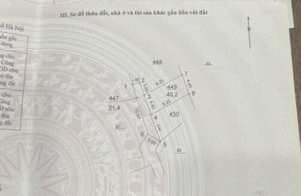 Bán Đất Khúc Thuỷ, Cự Khê Sát KĐT Thanh Hà
40m Mặt Tiền Hậu 4,40 Vuông Đẹp