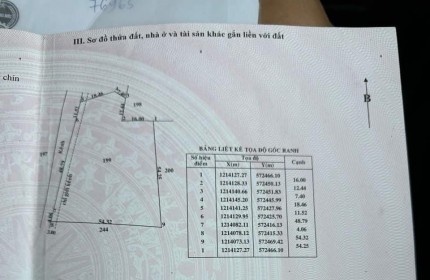 Cần bán gấp lô đất tại xã Thái Mỹ,huyện Củ Chi, TPHCM