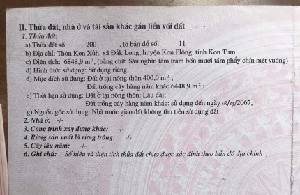 BÁN ĐẤT NỀN MĂNG ĐEN - TIỀM NĂNG PHÁT TRIỂN KHAI THÁC DU LỊCH 4 MÙA