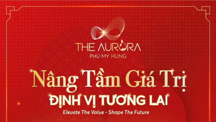 The Aurora Phú Mỹ Hưng - Căn hộ 1 phòng ngủ 2 phòng ngủ - Giá từ 3,7 tỷ