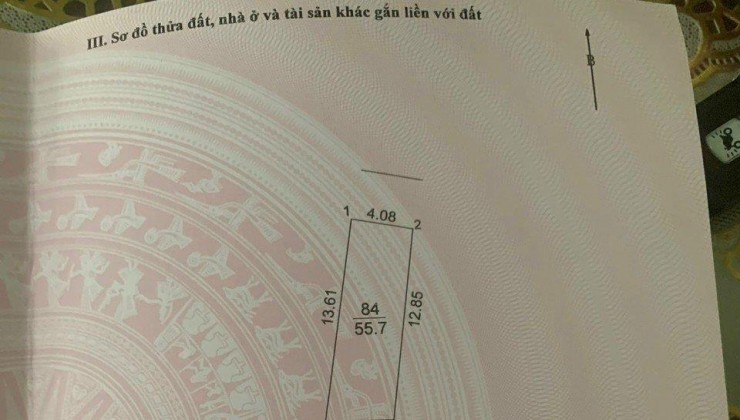 Giá chỉ 3x mầm non tại Cổ Dương-Tiên Dương ô tô nhỏ đỗ cửa, cách 30m ra trục trải nhựa