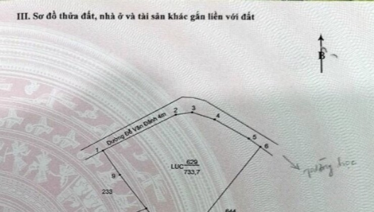 Bán gấp lô lúa Nhựt Ninh Tân Trụ chuyển thổ hai mặt tiền giá 1,05 Tỷ