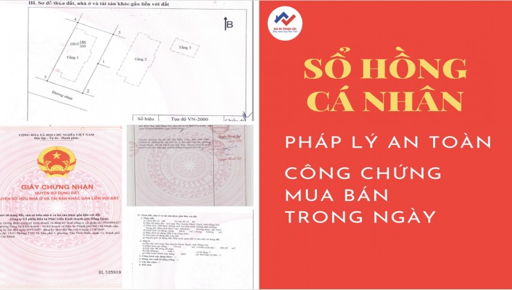 Chính chủ gửi bán thửa đất mặt tiền đường Lê Hồng Phong - Nhơn Trạch Đồng Nai.