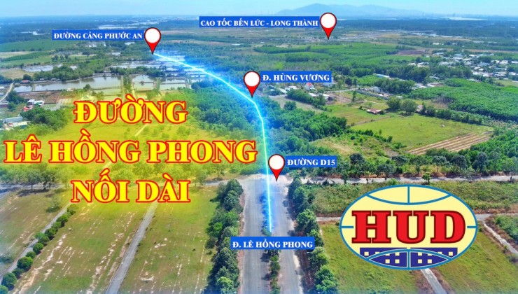 Chính chủ gửi bán thửa đất mặt tiền đường Lê Hồng Phong - Nhơn Trạch Đồng Nai.