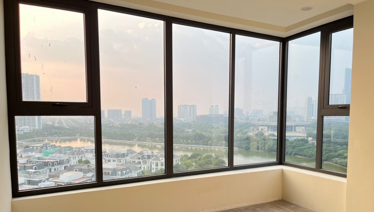 Cho thuê căn góc 3 ngủ 99m2 đẹp nhất Trinity Tower ( cạnh Vinhomes Green Bay), nhìn 3 hồ giá 14tr/tháng ( có rèm, điều hoà, nóng lạnh, tủ bếp)