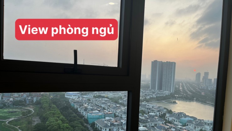 Cho thuê căn góc 3 ngủ 99m2 đẹp nhất Trinity Tower ( cạnh Vinhomes Green Bay), nhìn 3 hồ giá 14tr/tháng ( có rèm, điều hoà, nóng lạnh, tủ bếp)