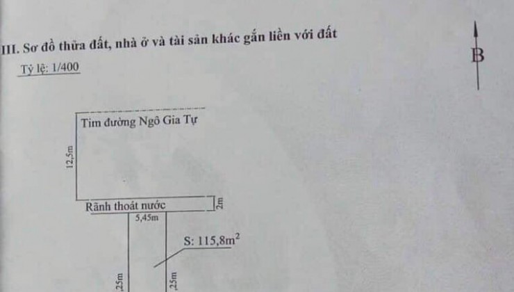 Bán đất tặng nhà mặt đường Ngô Gia tự, Hải An tuyến trên dân cư sầm uất