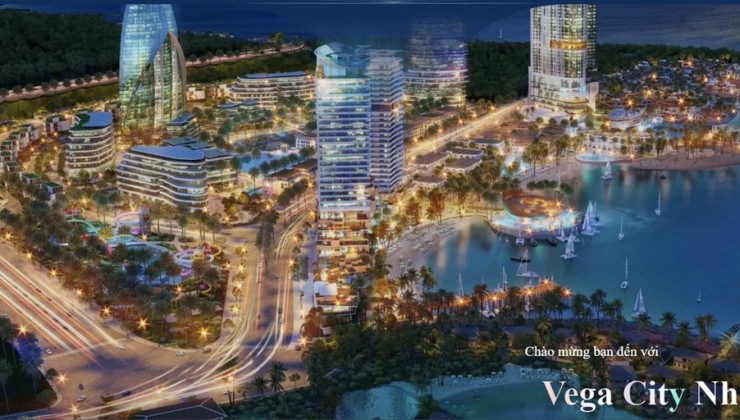 ( Hàng Hiếm) Bán căn Shophouse Vega City Nha Trang vị trí VIP , Hai mặt tiền, trực diện biển.