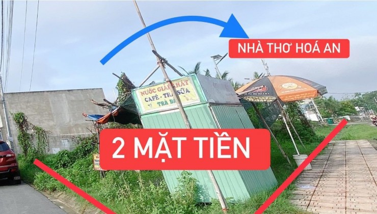 BÁN ĐẤT GẦN CHỢ NHÀ THỜ HOÁ AN . SỔ RIÊNG 142MV