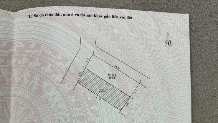 Đất vị trí đẹp nhất Yên Viên, Gia Lâm, lô góc, oto tránh, sở hữu 2 mặt tiền 105m, 7 tỷ 9