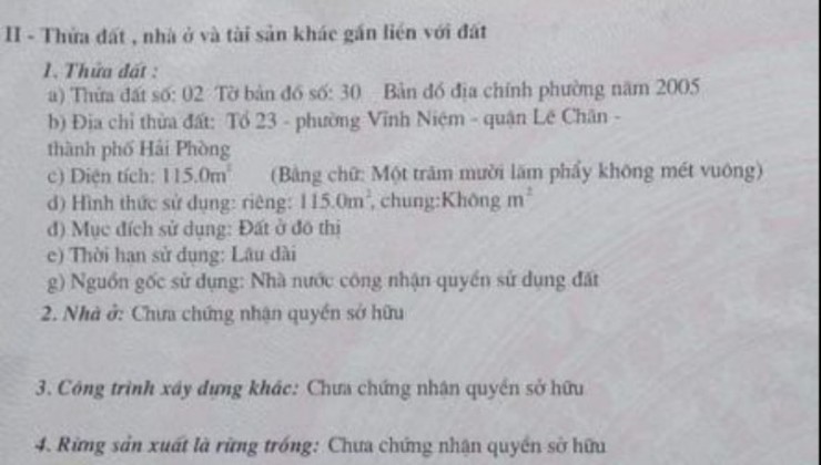 Bán đất tuyến 2 Khúc Thừa Dụ, diện tích 242m GIÁ 9.68 tỉ đường 6m