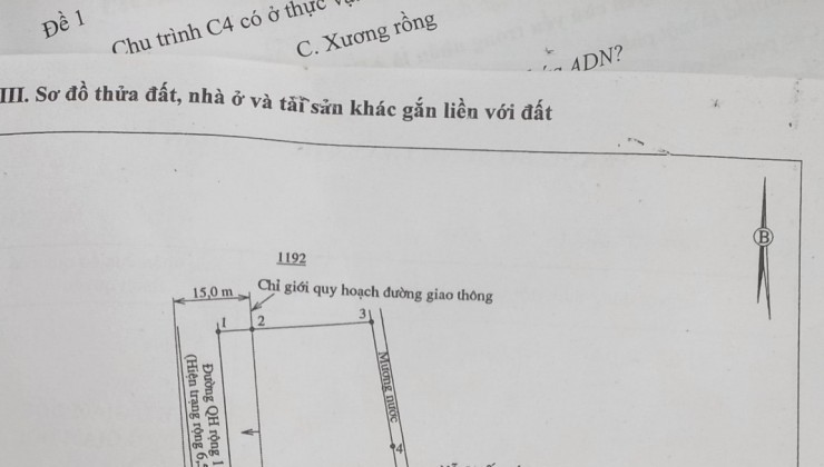 Suối hiệp vừa nhà vừa đất 139m ngang 15m tặng nhà cấp 4 mới xây được 1 năm