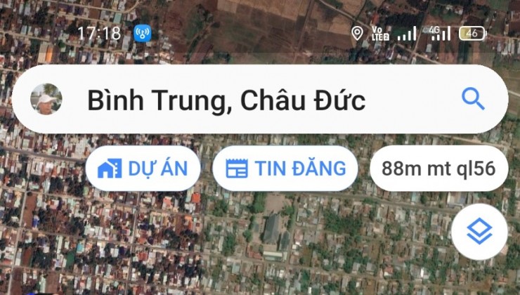 Chủ bán lô đát 2 mặt tièn nhựa khu dân cư đong đúc , thuộc bình trung châu đức bà rịa vũng tàu