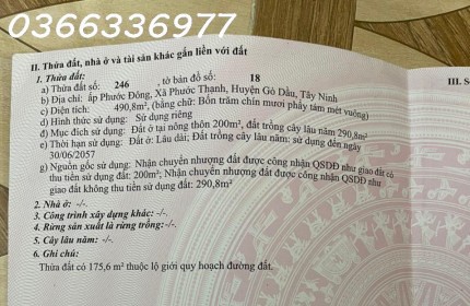 BÁN GẤP CĂN NHÀ TÂM HUYẾT GÓC 2 MẶT TIỀN Tại Gò Dầu, Tây Ninh