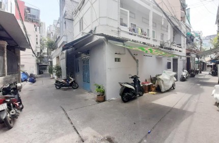 Nhà 2 tầng nở hậu gần hẻm ÔTô đường Nguyễn Cảnh Chân P. Cầu Kho Q1. Giá 4,2 tỷ TL