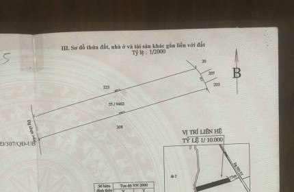 Hiện đường nhựa nóng thông ( gần ngã Ba Tóc Tiên- Hắc Dịch).Giá 18 tỷ (TL) Địa chỉ: Tóc Tiên, thị xã Phú Mỹ, Bà Rịa Vũng Tàu.