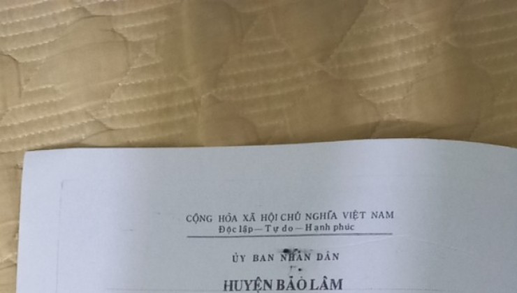 Cần Bán Lô Đất Đẹp Tại Đường Hàm Nghi, TT Lộc Thắng, Huyện Bảo Lâm, Lâm Đồng