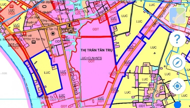 Bán lô đất thổ vườn có nhà mặt tiền đê bao giá 4  tỷ