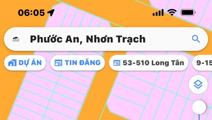 Cần bán nền Nhà Phố thuộc Khu Đô Thị Mới Phước An Long Thọ - Dự án XDHN Nhơn Trạch