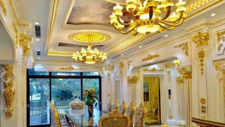 Biệt Thự Mỹ Đình: diện tích: 210m2, nhà 4 tầng, mặt tiền: 35m, giá: 54 tỷ