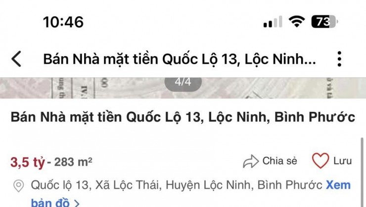 CHÍNH CHỦ Cần Bán CĂN NHÀ ĐẸP Tại huyện Lộc Ninh, tỉnh Bình Phước