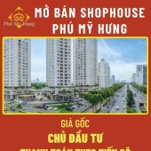 Sở hữu Shophouse Phú Mỹ Hưng mặt tiền đường Nguyễn Lương Bằng. Mua trực tiếp chủ đầu tư chiết khấu hấp dẫn, thanh toán linh hoạt đến T12/2025