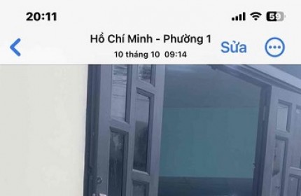 Chính chủ cho thuê nhà hẻm rộng đường Dương Bá Trạc, Phường 2, Quận 8