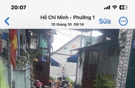 Chính chủ cho thuê nhà hẻm rộng đường Dương Bá Trạc, Phường 2, Quận 8