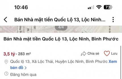 CHÍNH CHỦ Cần Bán CĂN NHÀ ĐẸP Tại huyện Lộc Ninh, tỉnh Bình Phước