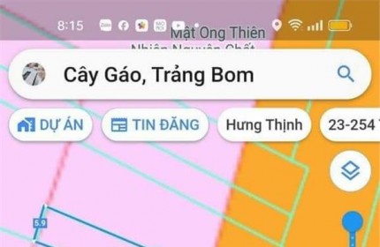 BÁN GẤP - Lô Đất Chính Chủ Mặt Tiền Đường Nguyễn Hoàng, Trảng Bom - Đồng Nai