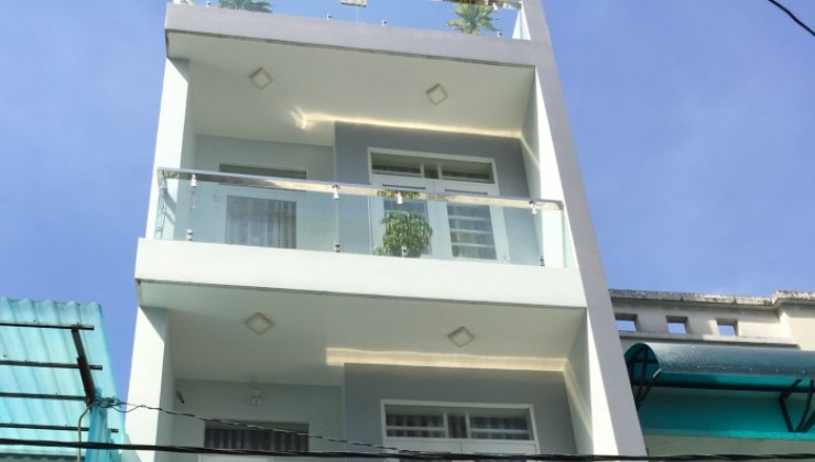 Nhà hẻm 1 sẹc Hoàng Hoa Thám, P.6, DT 48m2, 4T hẻm thông giá 6.9 tỷ