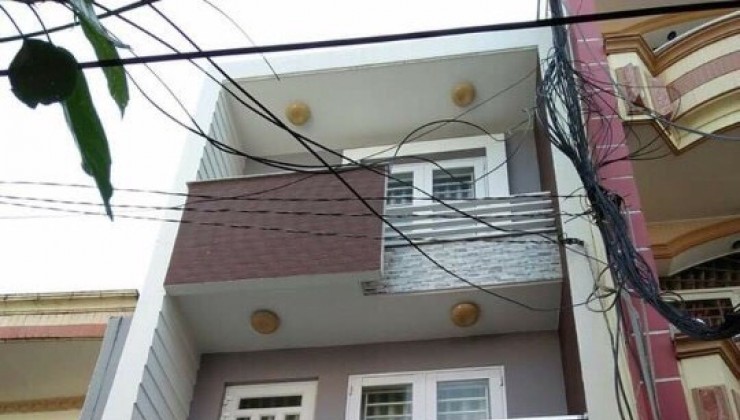 Bán nhà khu CX Nguyên Hồng, 40m2, 4 tấm hẻm thông Lê Quang Định giá 6.5 tỷ bớt lộc