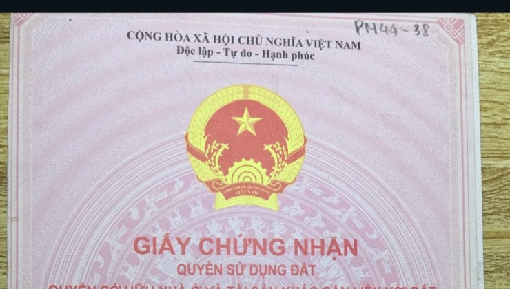 CHÍNH CHỦ BÁN GẤP LÔ ĐẤT VỊ TRÍ ĐẸP Tại KĐT Sinh Thái 5 Sao (Five Stars) D24, Đinh Đức Thiện