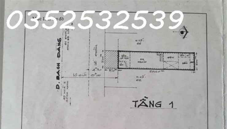 Chính chủ bán lô đất chuẩn đẹp Bùi Đình Túy P12 Bình Thạnh, xe tải thông, 7x20m, xây hầm 6 tấm