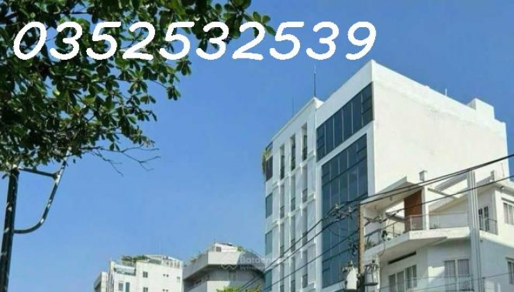 Toà nhà MT 7 tầng đường Lê Quang Định. 7.2m hậu L 11.5x24m. Sàn 1000m2. HĐT: 145tr. Vị trí siêu vip