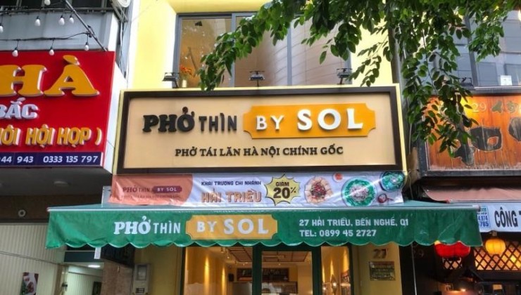 BÁN NHÀ MẶT TIỀN HẢI TRIỀU, P. BẾN NGHÉ, QUẬN 1. DIỆN TÍCH 4,3 X 15, 3 TẦNG, GIÁ 98 TỶ THƯƠNG LƯỢNG.