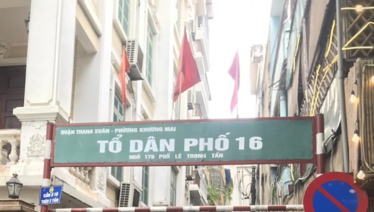 MẶT NGÕ OTO, LÊ TRỌNG TẤN, THANH XUÂN 60M, 2T, MT 5.5M, NHỈNH 9TY. 0937651883.