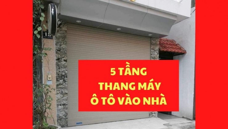 Bán nhà đường Giáp Bát - 5 tầng, thang máy, ô tô vào nhà - 40m2 giá 6,9 Tỷ (Có TL)