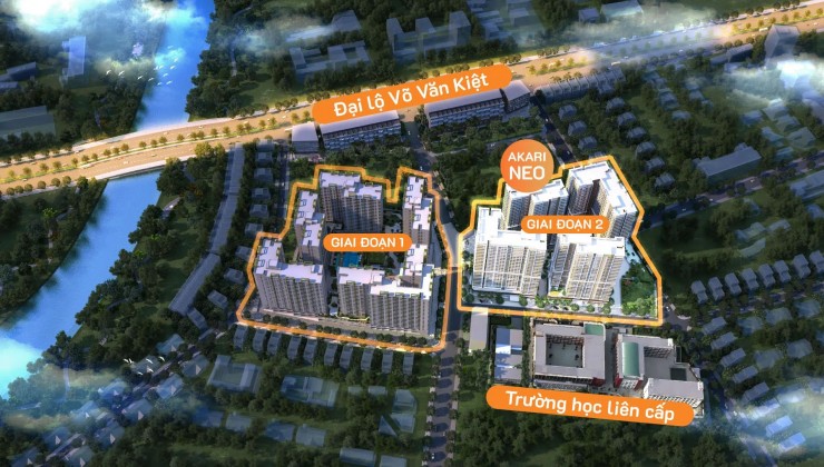 Booking định danh sở hữu căn hộ Akari City Bình Tân chỉ từ 750 triệu (20%)