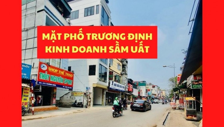 Bán nhà mặt phố Trương ĐỊnh KINH DOANH SẦM UẤT - 62m2 x 3 tầng - Giá 10 Tỷ (Có TL)