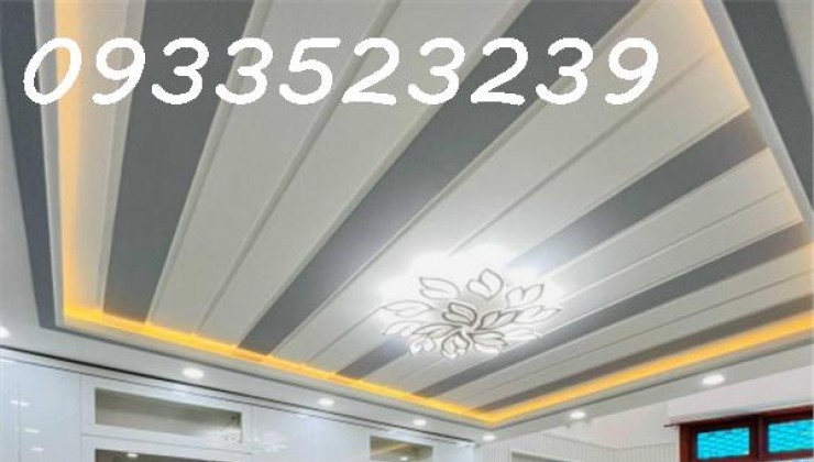 Bán nhà đường Bùi Đình Túy 105m2 (5.6x19m) nhà 5 tầng BTCT hẻm xe hơi 6m & gần chợ Long Vân Tự